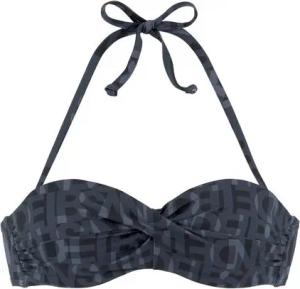 Elbsand Bügel-Bandeau-Bikini-Top Letra, mit tollem Wording