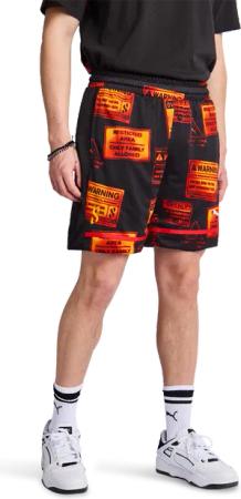 Puma Scoot Herren Kurze Hosen - Schwarz - Größe: M - Poly Mesh - Foot Locker