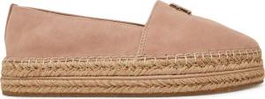 Tommy Hilfiger Espadrilles Suede Platform Espadrille FW0FW08586 Beige