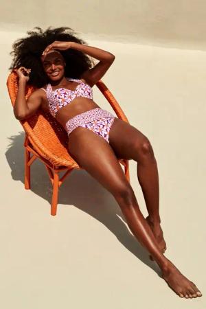 Multiway Summer Flowers Bikinioberteil in Lila