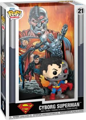 Superman - Cyborg Superman (Comic Covers) Vinyl Figure 21 - Funko Pop! Figur - Funko Shop Deutschland - Lizenzierter Fanartikel