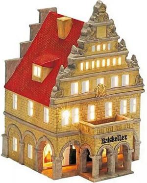 G.Wurm GmbH Dekoobjekt Porzellan Teelichthaus Ratskeller Münster