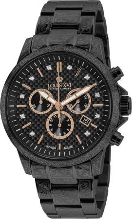 LOUIS XVI Quarzuhr Louis XVI LXVI894 Palais Royale Chronograph Herrenuhr 43mm 5ATM Louis XVI LXVI894 Palais Royale Chronograph Herrenuhr 43mm 5ATM