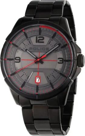Police Quarzuhr Police PEWJH2007001 Herrenuhr 48mm 3ATM Police PEWJH2007001 Herrenuhr 48mm 3ATM