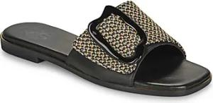 Exé Shoes Pantoffeln 556-ORO-RAFFIA-BLACK