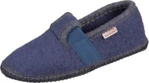 Kitzbuehel Pantoffeln Kinder 4660 0568 media blue Wolle 4660 0568