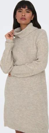 ONLY Strickkleid "ONLSILLY LS ROLLNECK DRESS BF KNT"