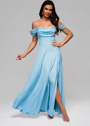 OMBRE Abendkleid Elegantes Off-Shoulder Abendkleid
