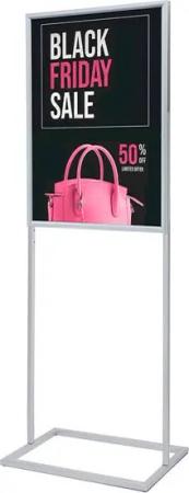 Showdown Displays Hängevitrine Showdown Displays Poster Display Dekor Click - DIN A1 - Doppelseitig (1-St)