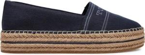 Tommy Hilfiger Espadrilles Denim Platform Espadrille FW0FW08543 Dunkelblau
