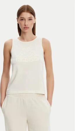 Kappa Top Logo Gria 382129W Écru Regular Fit