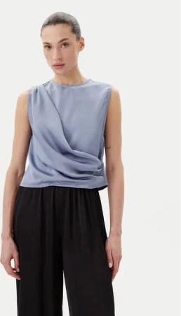 Eleh Bluse ESS250183 Blau Regular Fit