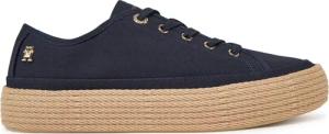 Tommy Hilfiger Espadrilles Vulc Espadrille Sneaker FW0FW08404 Dunkelblau