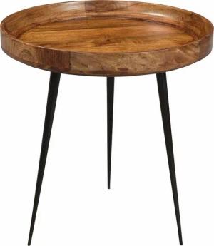 SIT Beistelltisch This&That, mit Tablett aus Mangoholz in drei Farben