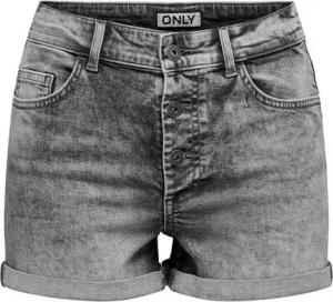 ONLY Shorts ONLHUSH HW BUTTON FOLD UP SHORTS DNM PIM