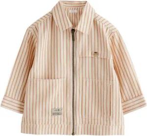 Next Outdoorhemd Gestreifte Oversize-Kapuzenjacke (1-tlg)