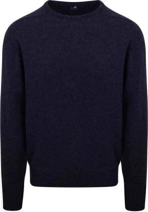 William Lockie O-Auschnitt Pullover Midnight Navy - Größe XL