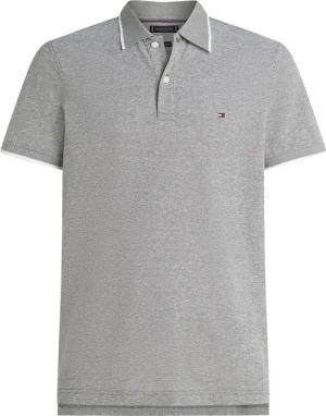 Tommy Hilfiger Linen Piqué Polo Shirt Grün - Größe XL