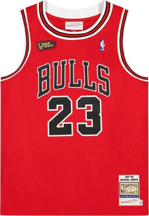 Mitchell And Ness NBA Cb M.jordan 97 A Trikot Rot