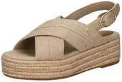 Tommy Hilfiger Denim Espadrille Platform Damen beige