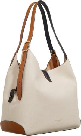 Kate Spade New York Hobo Bags - Deco Large Shoulder Bag - Gr. unisize - in Creme - für Damen