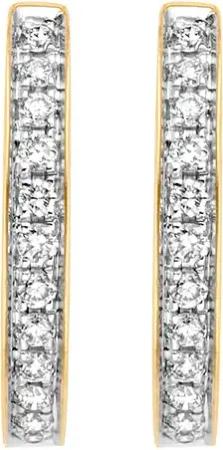 Blush Ohrringe - Diamonds 585 Gold Ohrringe - Gr. unisize - in Gold - für Damen