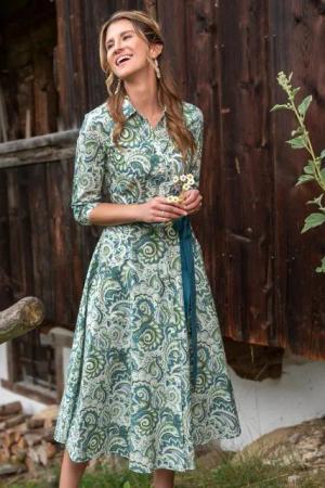 Hammerschmid Trachtenkleid Sommerkleid - STEINSEE - grün