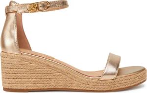 Tommy Hilfiger Espadrilles Th Metallic Mid Wedge Espadrille FW0FW08663 Goldfarben
