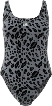 adidas Sportswear Badeanzug Print U-back St BLACK/WHITE