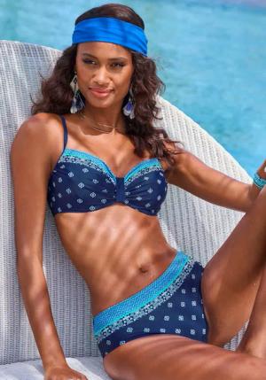 LASCANA Bügel-Bikini-Top "Jimer", im modischen Print
