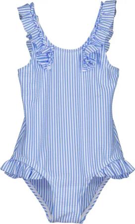 Blue Seven Badeanzug "Blue Seven Mädchen Badeanzug Einteiler Bademode Schwimmanzug", (1 St.), Rüschen