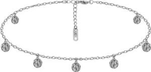 Kim Johanson Fußkette Kreise, mit Plättchen