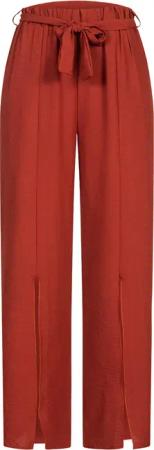 CLOUD 5IVE Stoffhose "CLOUD 5IVE Sommerhose mit seitlich. Schlitzen und Bindegürtel", (1 tlg.)