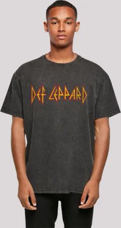 F4NT4STIC T-Shirt "Def Leppard Shatter Logo", Premium Qualität