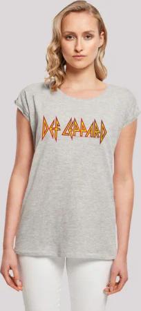 F4NT4STIC T-Shirt "Def Leppard Shatter Logo", Premium Qualität