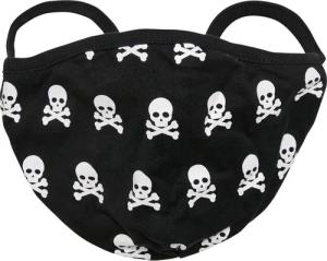MisterTee Mund-Nasen-Maske "MisterTee Unisex Skull Face Mask 2-Pack"