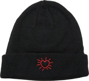 MisterTee Beanie "MisterTee Glowing Heart Beanie", (1 St.)