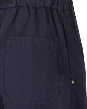 WHITE SAND - Carol Blue Ribbed Trousers - Größe 42 - black
