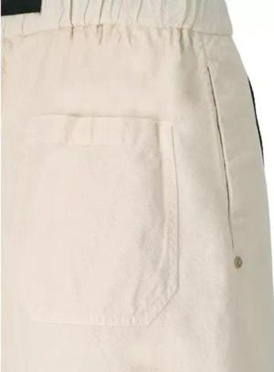WHITE SAND - Carol Cream Ribbed Trousers - Größe 42 -