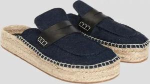 Him Co Loafer - Denim Espadrille - Gr. 42 (EU) - in Schwarz - für Damen