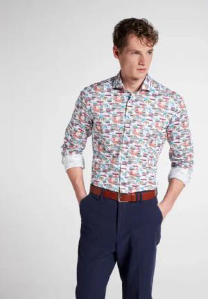 Eterna Langarmhemd "SLIM FIT", EASY IRON (bügelleicht)