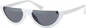 BEZLIT Eyewear Retrosonnenbrille Rundglas Designer Damen Sonnenbrille (1-St) mit schwarz und braunen Linsen