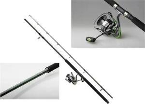 DAM Fishing Spinnrute DAM SET Full Cat Allround 285 - WG 100-250g - Combo - Waller, Modernes Design