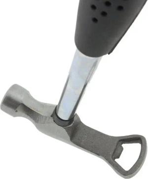 Bodentürstopper Stahl-Hammer mit Flaschenöffner Feierabendhammer