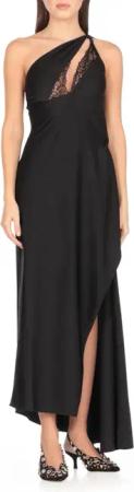 Coperni - Asymmetric Long Dress - Größe 40 - schwarz