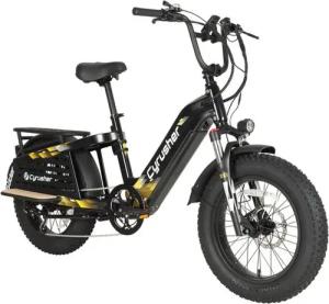 DOTMALL E-Bike Cityrad Cargo E-Bike Mit Drehmomentsensor 52V15.6Ah akku,Shimano 7-Gang