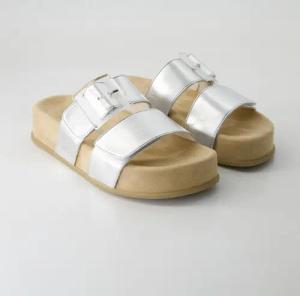Paul Green Schuhe - 6157 Synthetik (Silber, Gr. 38)