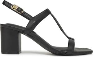 Tommy Hilfiger Sandalen Leather Block Heel Sandal FW0FW08532 Schwarz