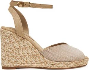 Tommy Hilfiger Espadrilles Chambray High Wedge Espadrille FW0FW08588 Beige