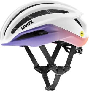 Uvex - Surge Aero Mips® Fahrradhelm white-lilac apricot matt